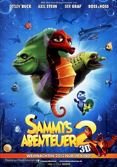 Sammy&#039;s avonturen 2 - German Movie Poster