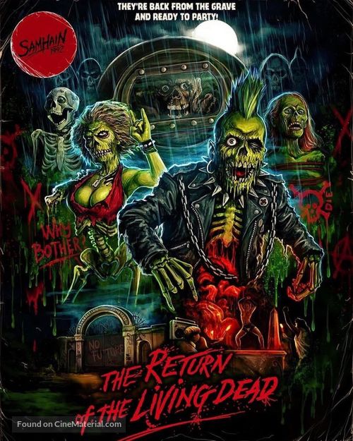 The Return of the Living Dead - Movie Cover