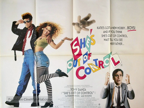 She&#039;s Out of Control - British Movie Poster