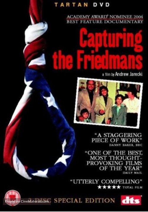 Capturing the Friedmans - British DVD movie cover