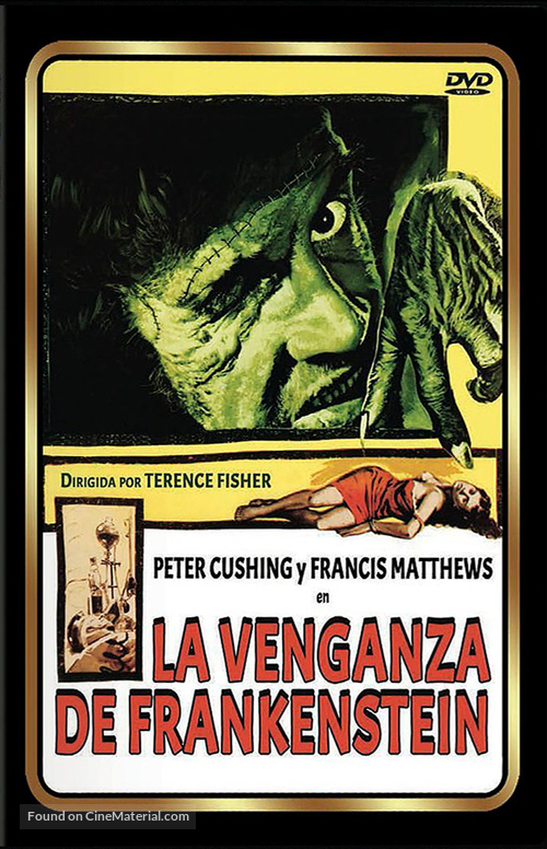 The Revenge of Frankenstein - Spanish Movie Cover