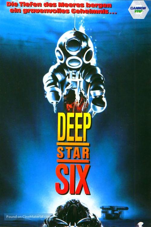 DeepStar Six - German Movie Cover