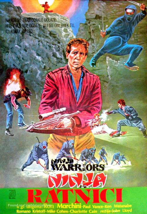 Ninja Warriors - Croatian Movie Poster