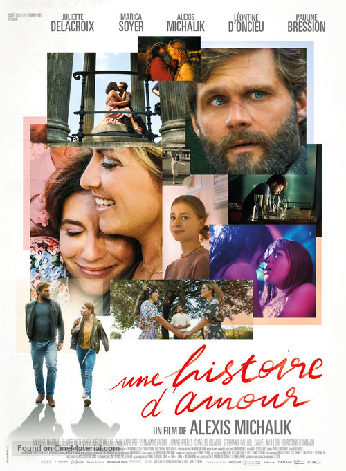 Une histoire d&#039;amour - French Movie Poster