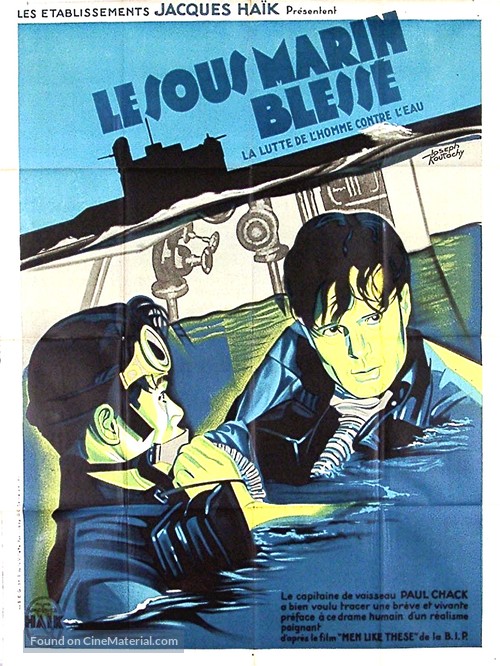 Men Like These - French Movie Poster