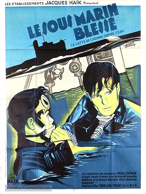 Men Like These - French Movie Poster