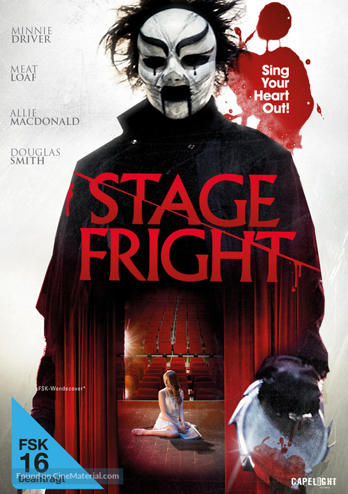 Stage Fright - German DVD movie cover