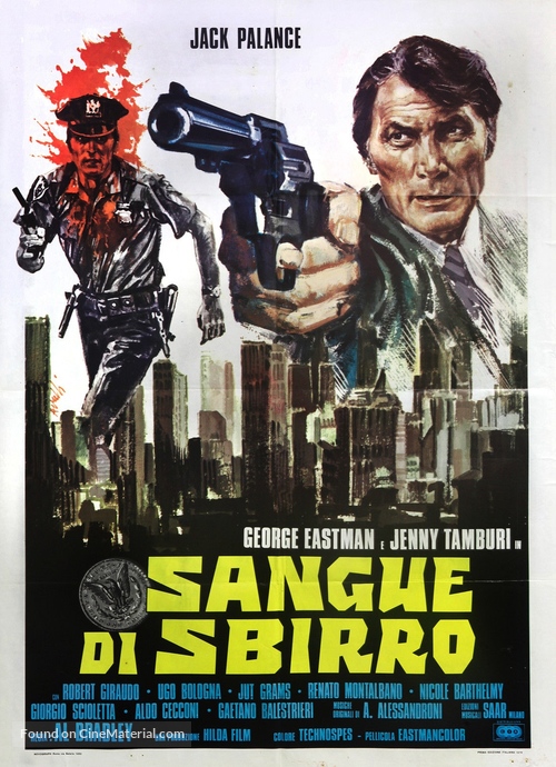 Sangue di sbirro - Italian Movie Poster