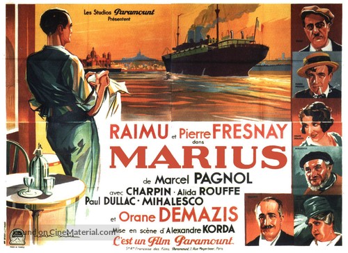 Marius - French Movie Poster