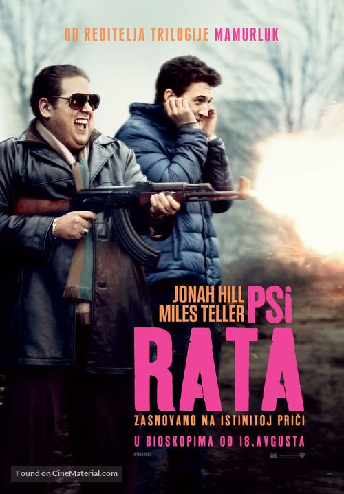 War Dogs - Serbian Movie Poster