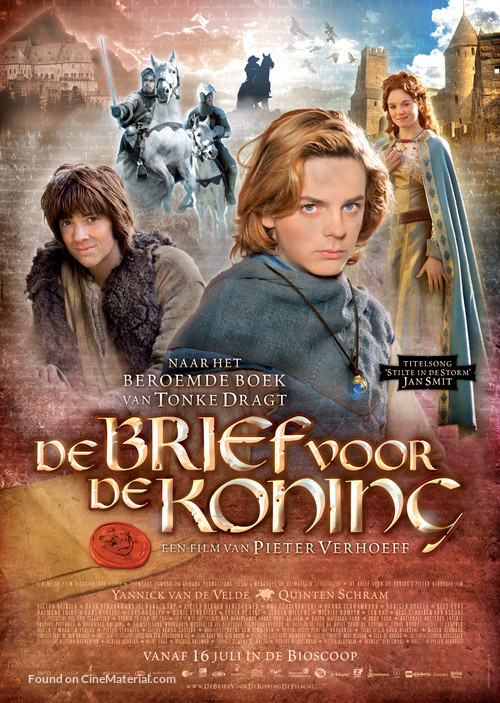 De brief voor de koning - Dutch Movie Poster