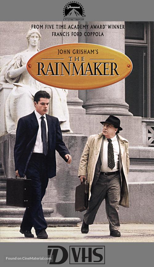 The Rainmaker - VHS movie cover
