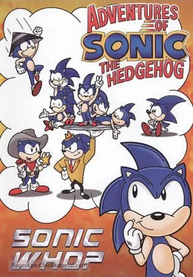 &quot;Adventures of Sonic the Hedgehog&quot; - DVD movie cover