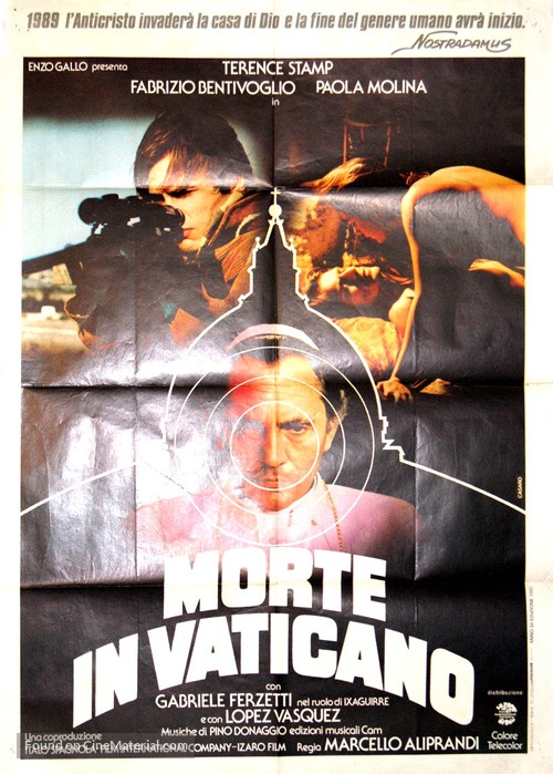 Morte in Vaticano - Italian Movie Poster