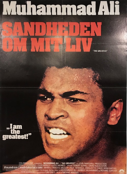 The Greatest - Danish Movie Poster