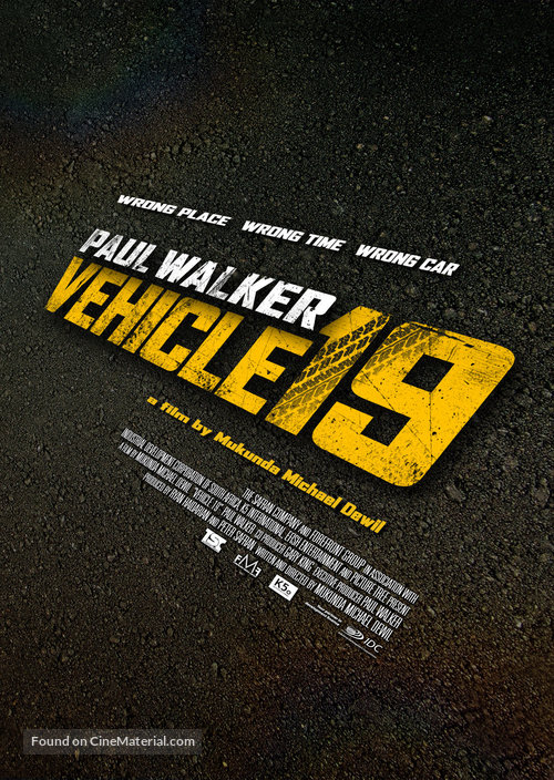 Vehicle 19 - Movie Poster