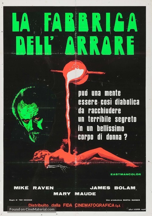 Crucible of Terror - Italian Movie Poster