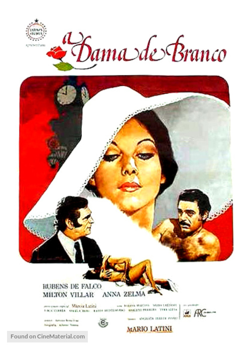 A Dama de Branco - Brazilian Movie Poster