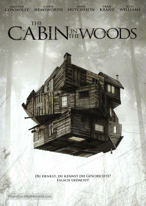 The Cabin in the Woods - German Movie Cover