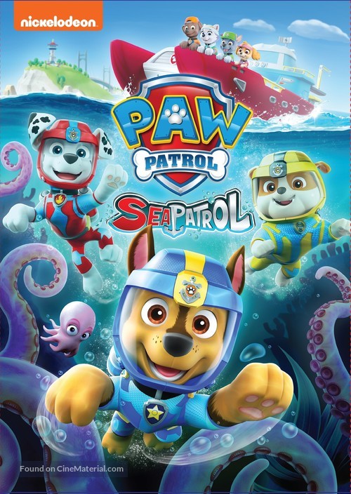 Paw Patrol: Sea Patrol - DVD movie cover