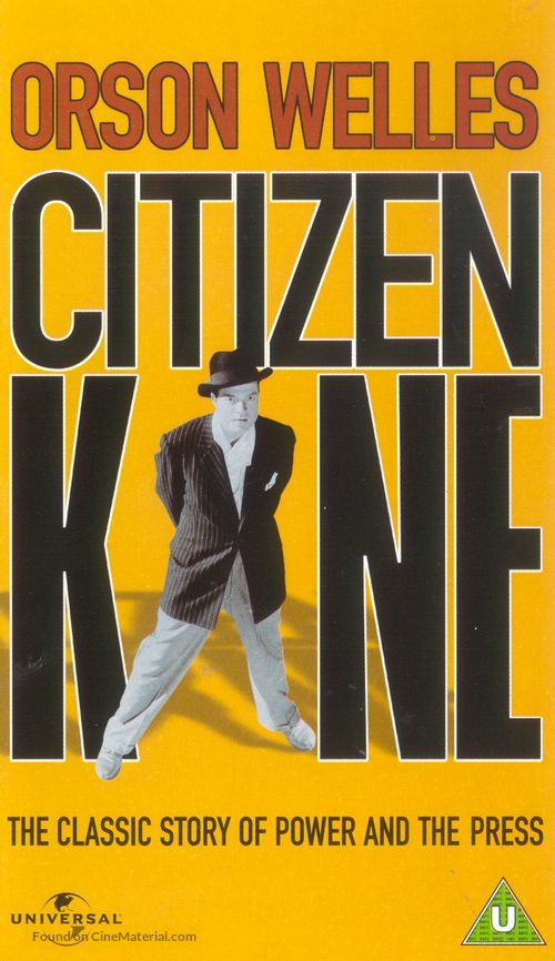 Citizen Kane - British VHS movie cover