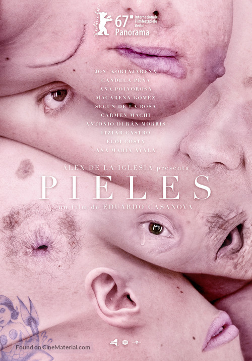 Pieles - Spanish Movie Poster