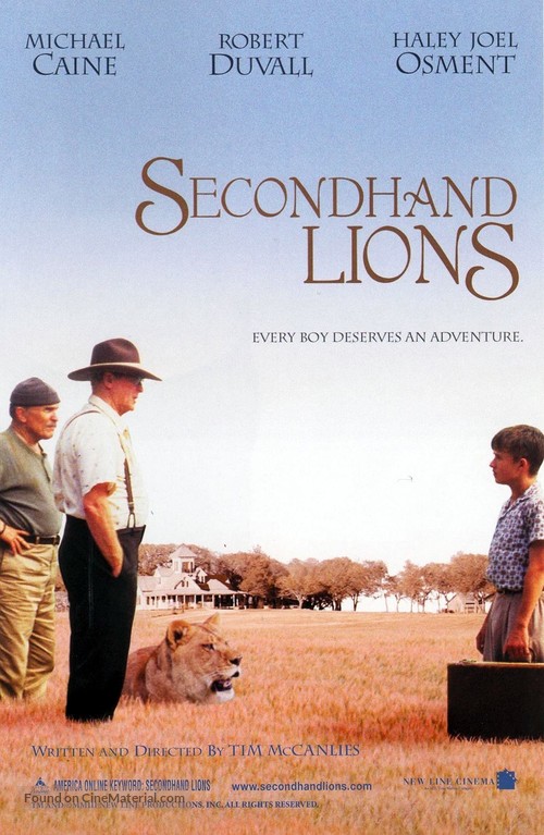Secondhand Lions (2003) movie poster