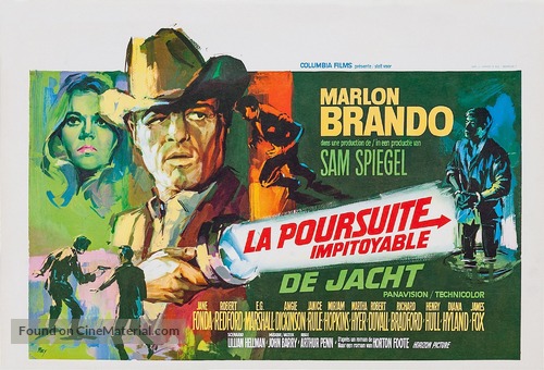 The Chase - Belgian Movie Poster
