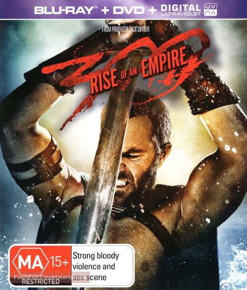 300: Rise of an Empire - Australian Movie Cover