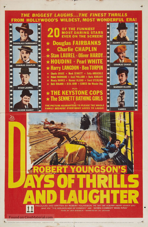 Days of Thrills and Laughter - Movie Poster