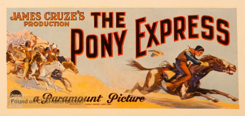 The Pony Express - Movie Poster