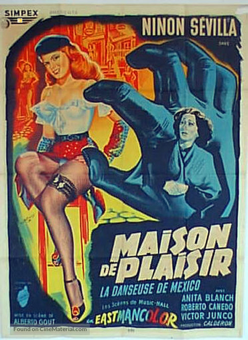 Mujeres sacrificadas - French Movie Poster