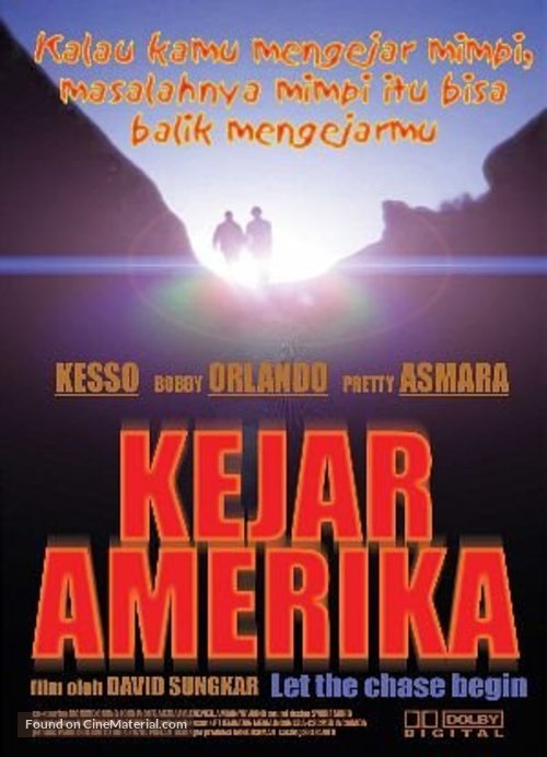 Kejar Amerika - Indonesian Movie Poster