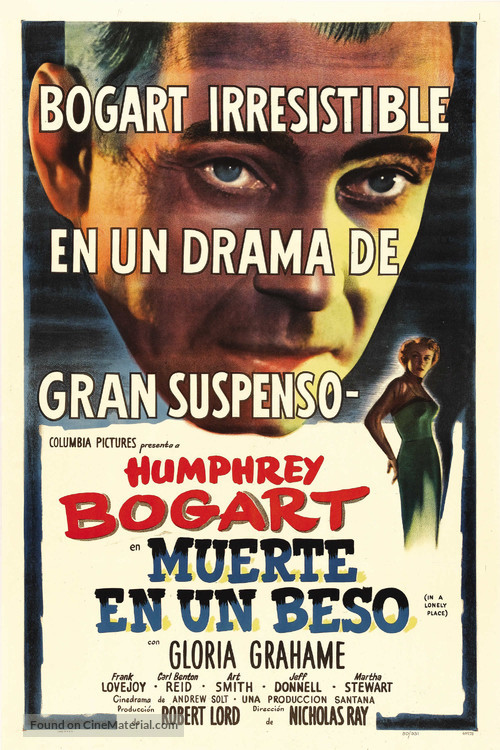 In a Lonely Place - Argentinian Movie Poster