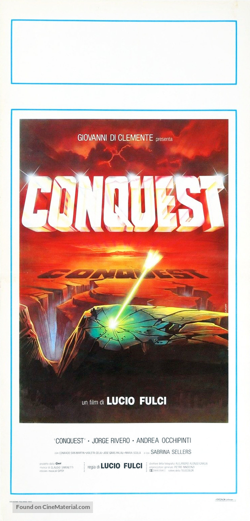 Conquest - Italian Movie Poster