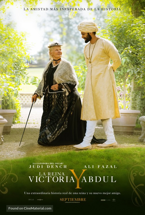 Victoria and Abdul - Spanish Movie Poster