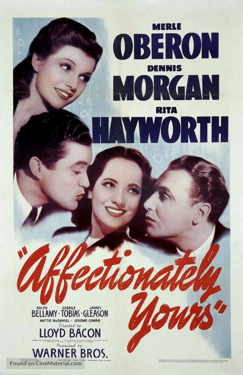 Affectionately Yours - Movie Poster