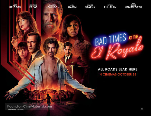 Bad Times at the El Royale - Singaporean Movie Poster