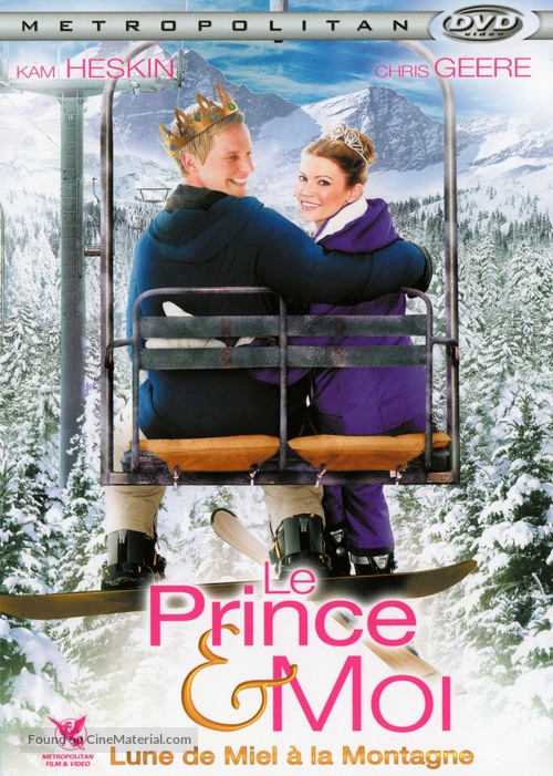 The Prince &amp; Me 3: A Royal Honeymoon - French DVD movie cover