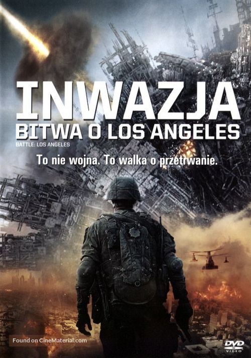 Battle: Los Angeles - Polish DVD movie cover