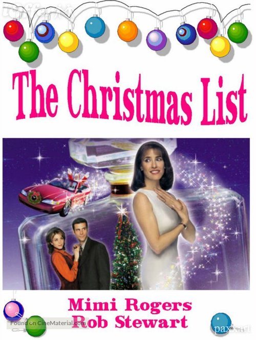 The Christmas List - DVD movie cover