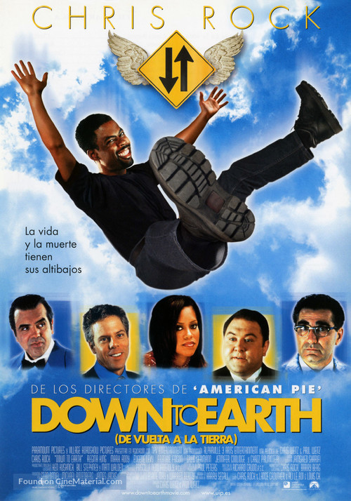 Down To Earth - Spanish Movie Poster