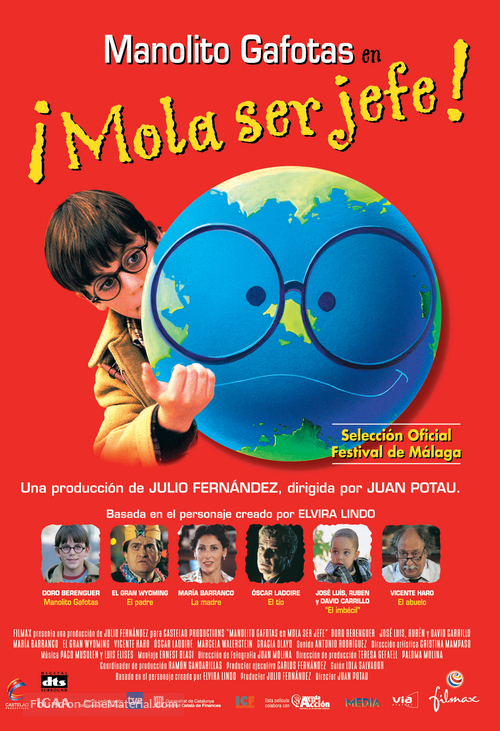 Manolito Gafotas en &iexcl;Mola ser jefe! - Spanish Movie Poster