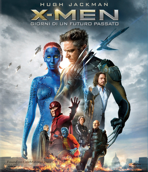 X-Men: Days of Future Past - Italian Movie Cover