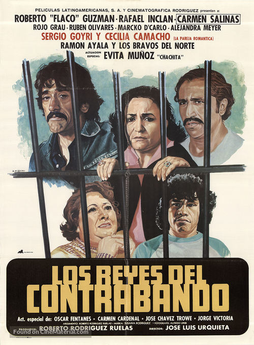 Los fayuqueros de Tepito - Mexican Movie Poster