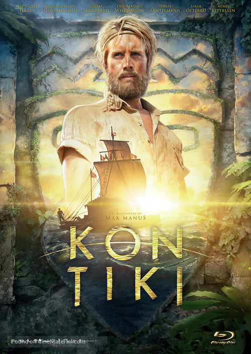 Kon-Tiki - Norwegian Blu-Ray movie cover