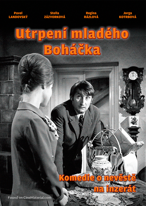 Utrpen&iacute; mlad&eacute;ho Boh&aacute;cka - Czech DVD movie cover