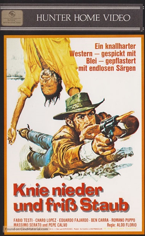 Anda muchacho, spara! - German VHS movie cover