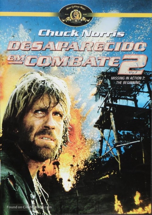 Missing in Action 2: The Beginning - Brazilian DVD movie cover