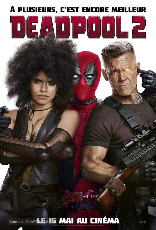 Deadpool 2 - French Movie Poster